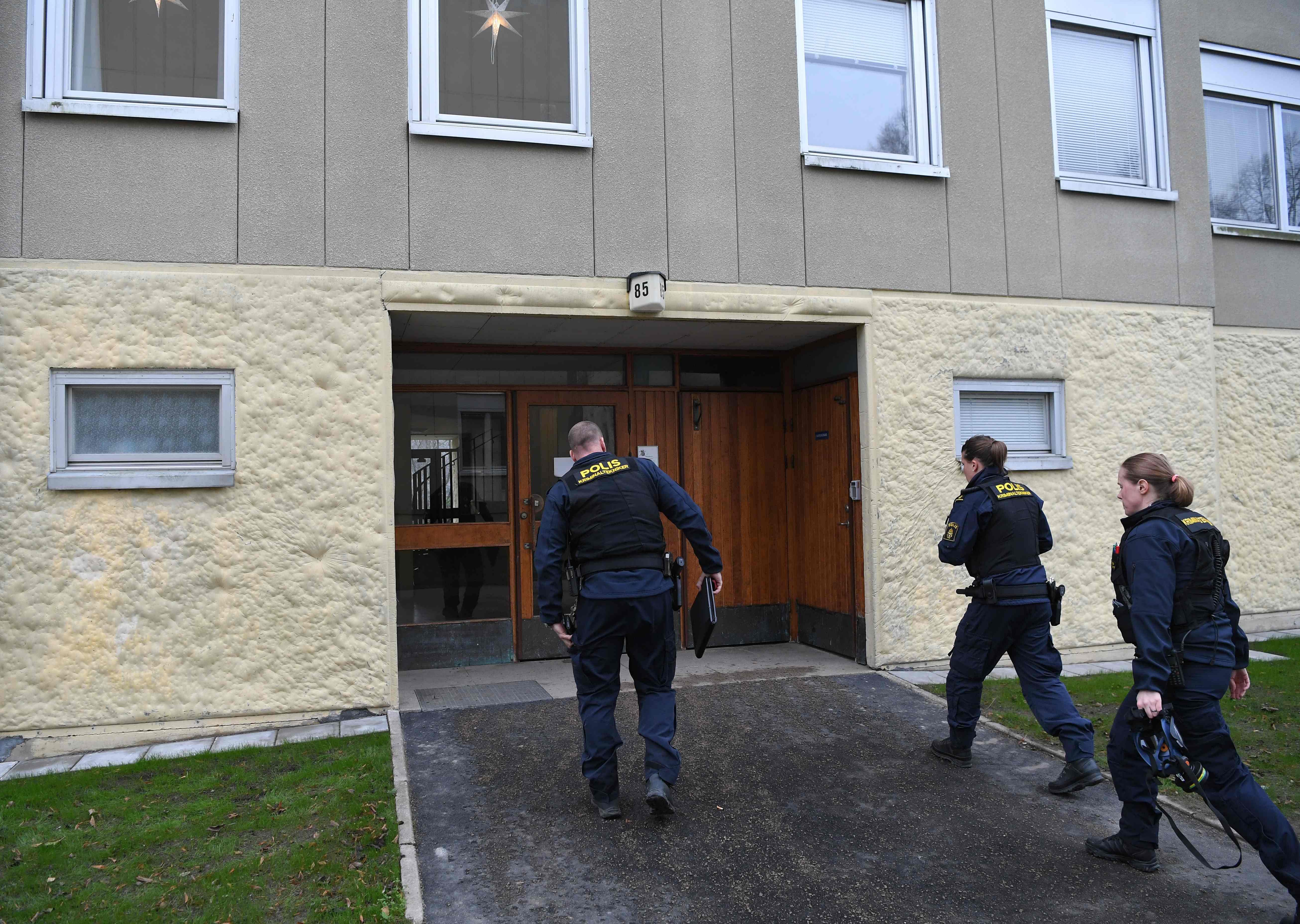  A mother in Sweden has been arrested on suspicion of locking her son inside their apartment for 28 years, leaving him undernourished and with almost no teeth, police and media reports said. Credit: AFP Photo