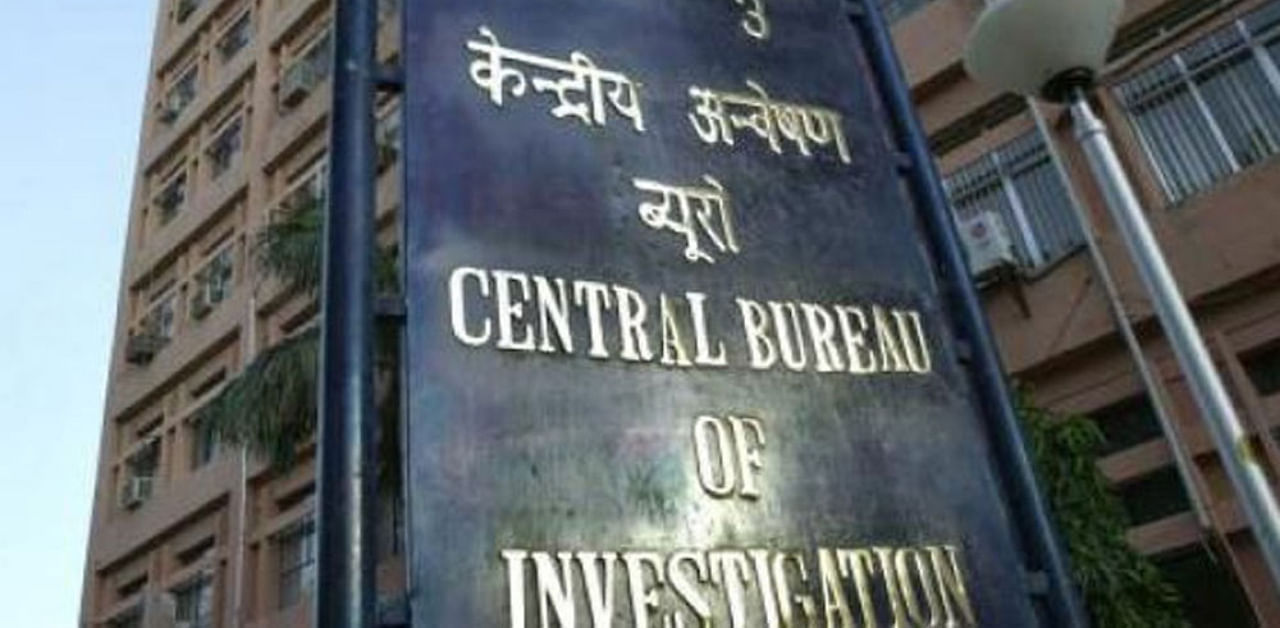 Central Bureau of Investigation (CBI) logo at CBI HQ, in New Delhi. Credit: DH File Photo
