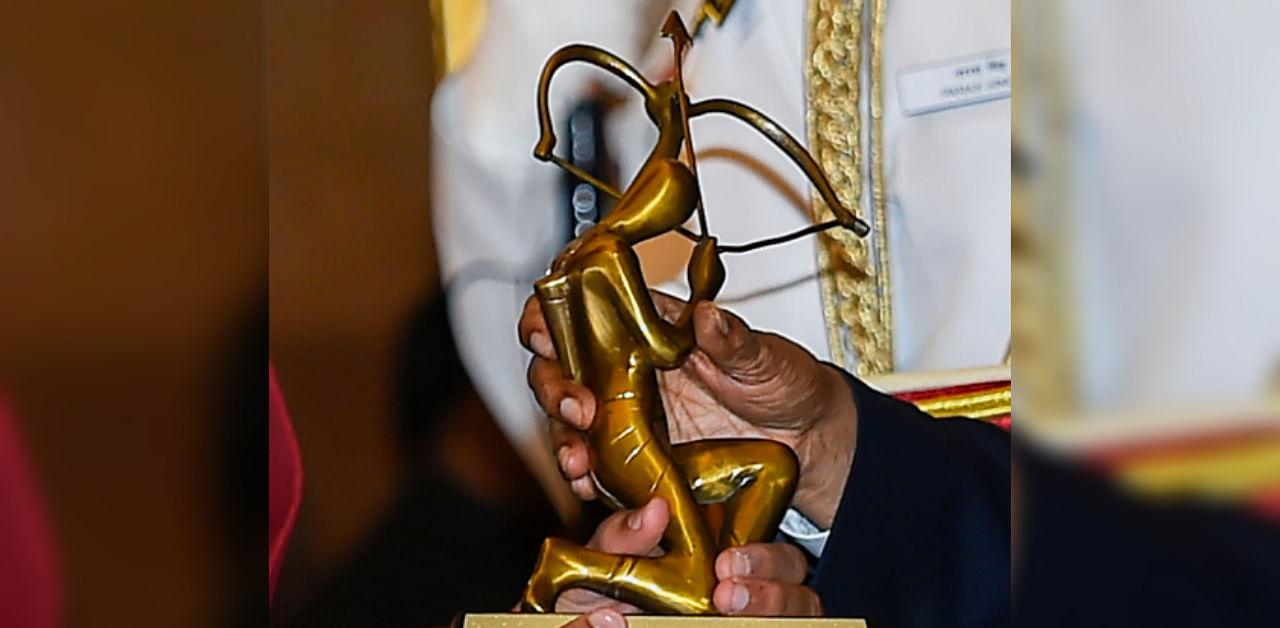 Arjuna award. Representative image/Credit: PTI File Photo