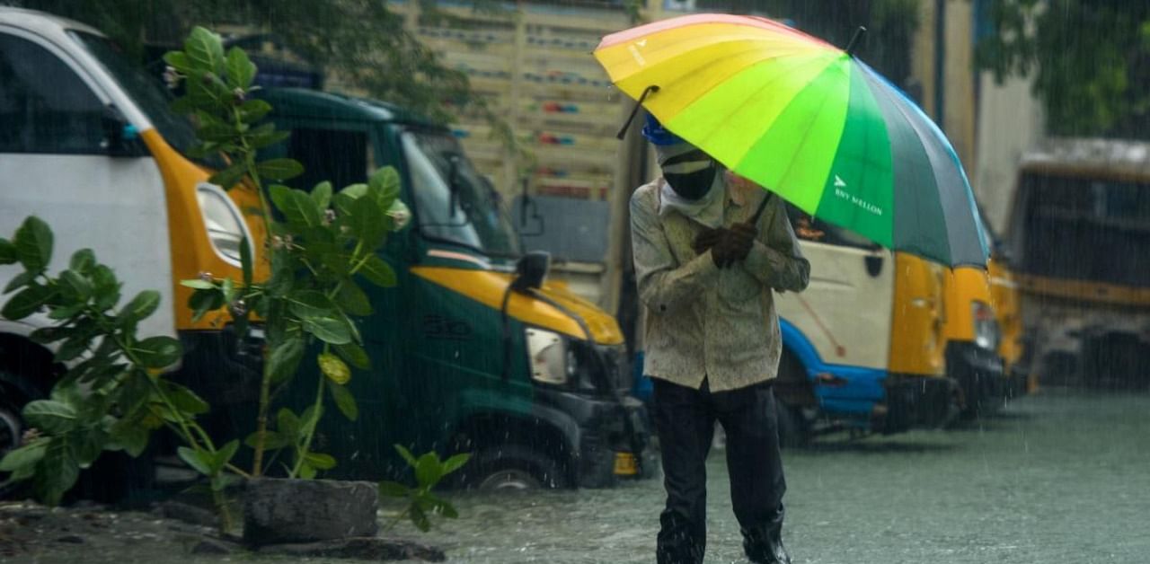 The deep depression is very likely to intensify further into a cyclonic storm during next 24 hours. Credit: AFP Photo