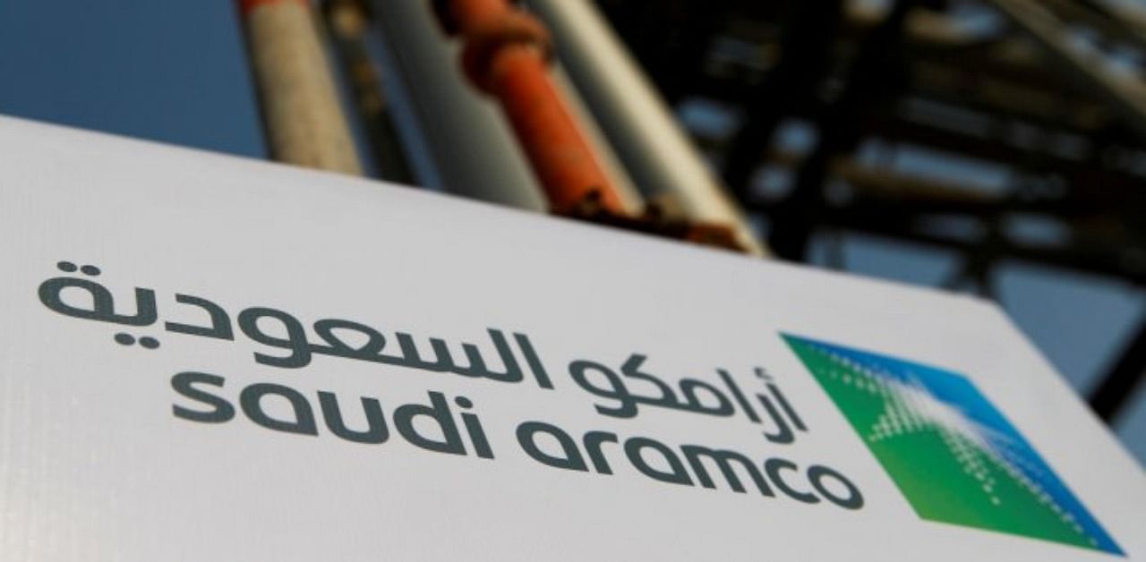Saudi Aramco logo. Credit: Reuters Photo