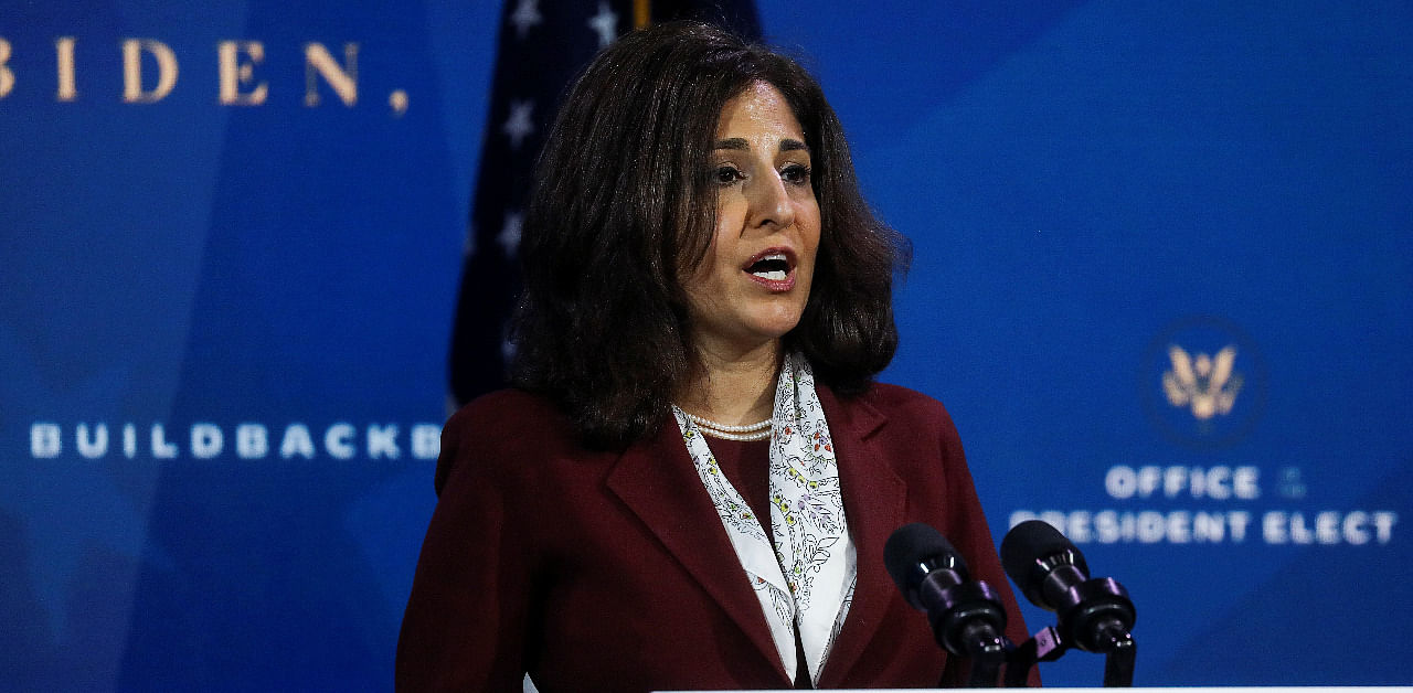 Neera Tanden, U.S. President-elect Joe Biden's nominee to be director of the Office of Management and Budget. Credit: Reuters Photo