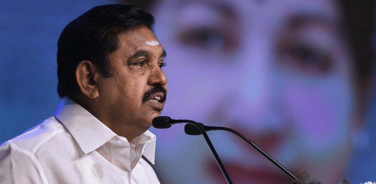 Tamil Nadu Chief Minister Edappadi K Palaniswami. Credit: PTI Photo