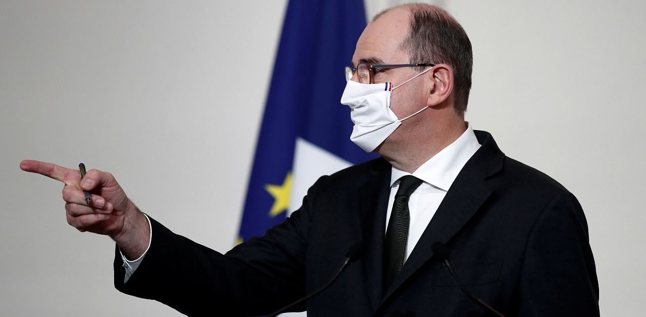 French Prime Minister Jean Castex. Credit: Reuters Photo