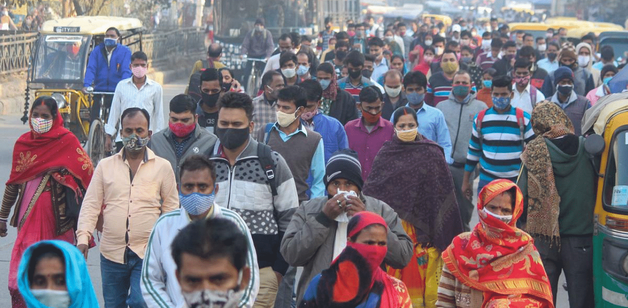 35,551 people were found to be infected with Covid-19 in the last 24 hours. Credit: PTI Photo