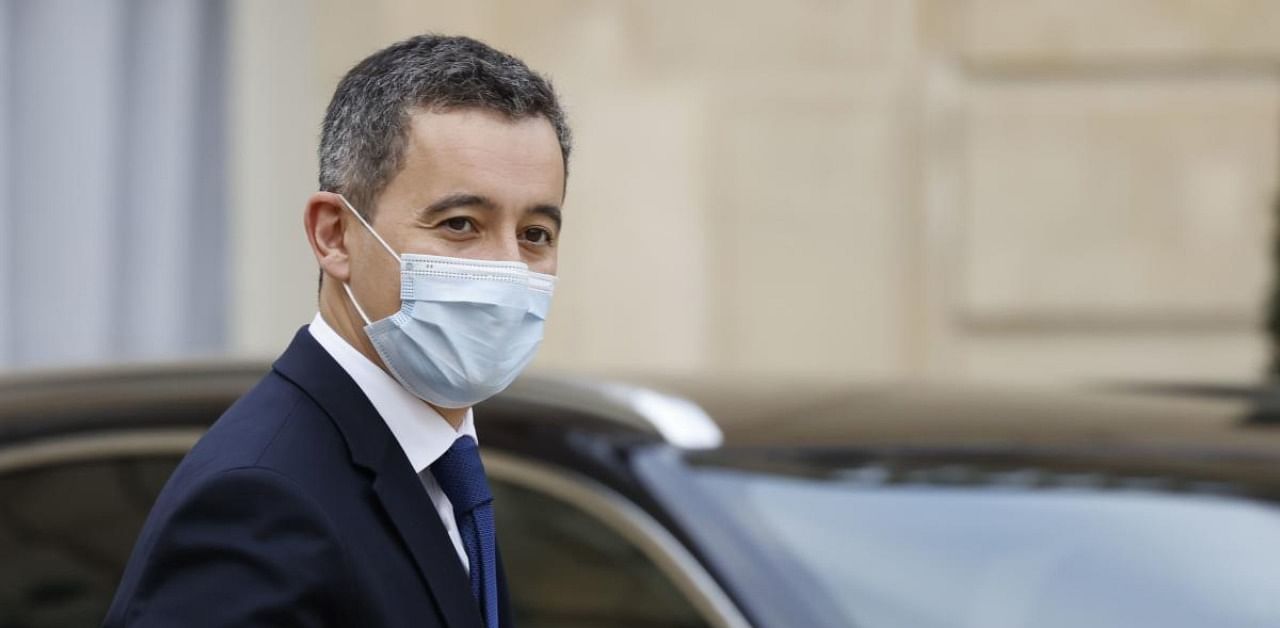 French Interior Minister Gerald Darmanin. Credit: AFP Photo