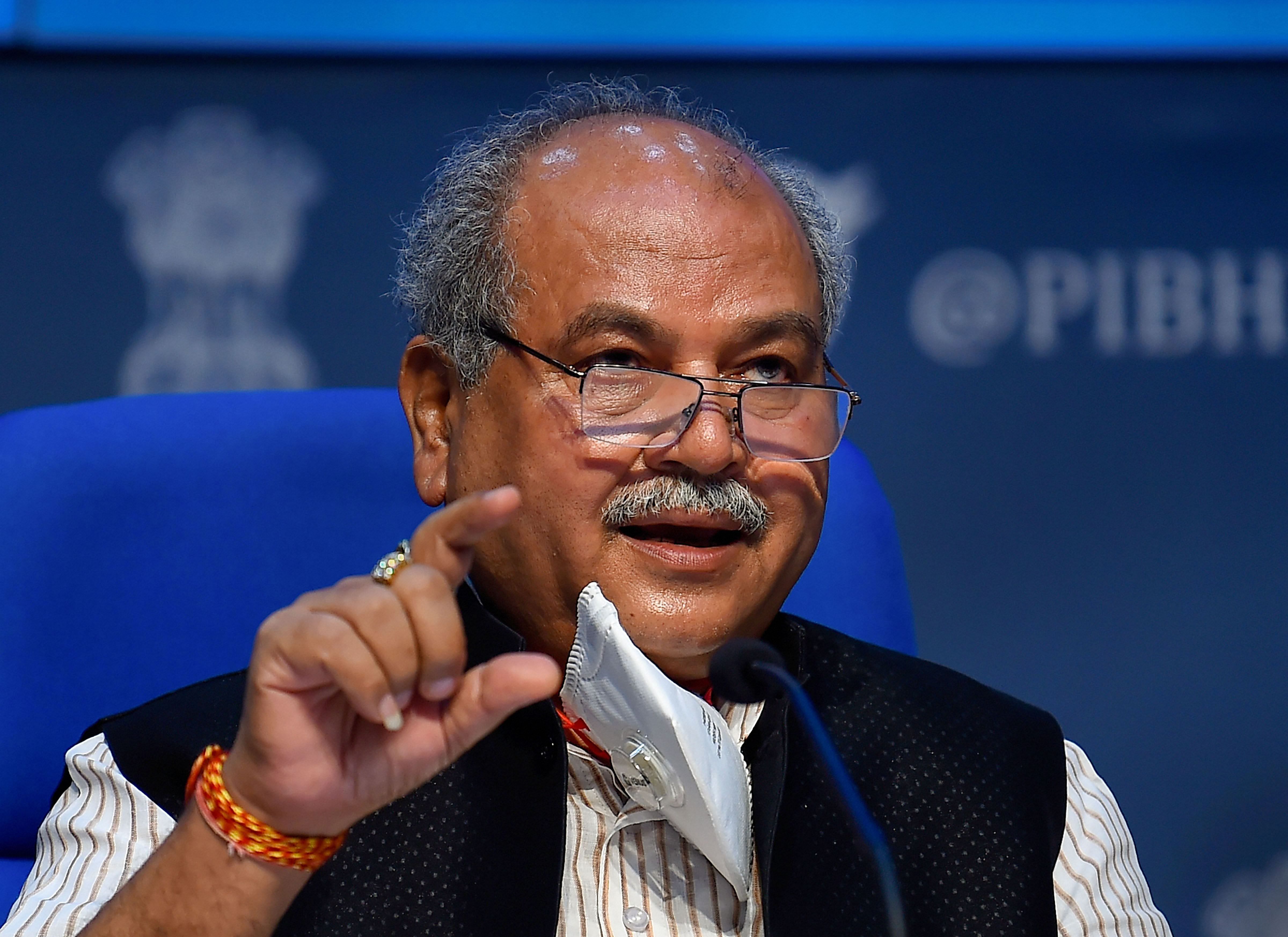 Union Agriculture Minister Narendra Singh Tomar. Credit: PTI File Photo