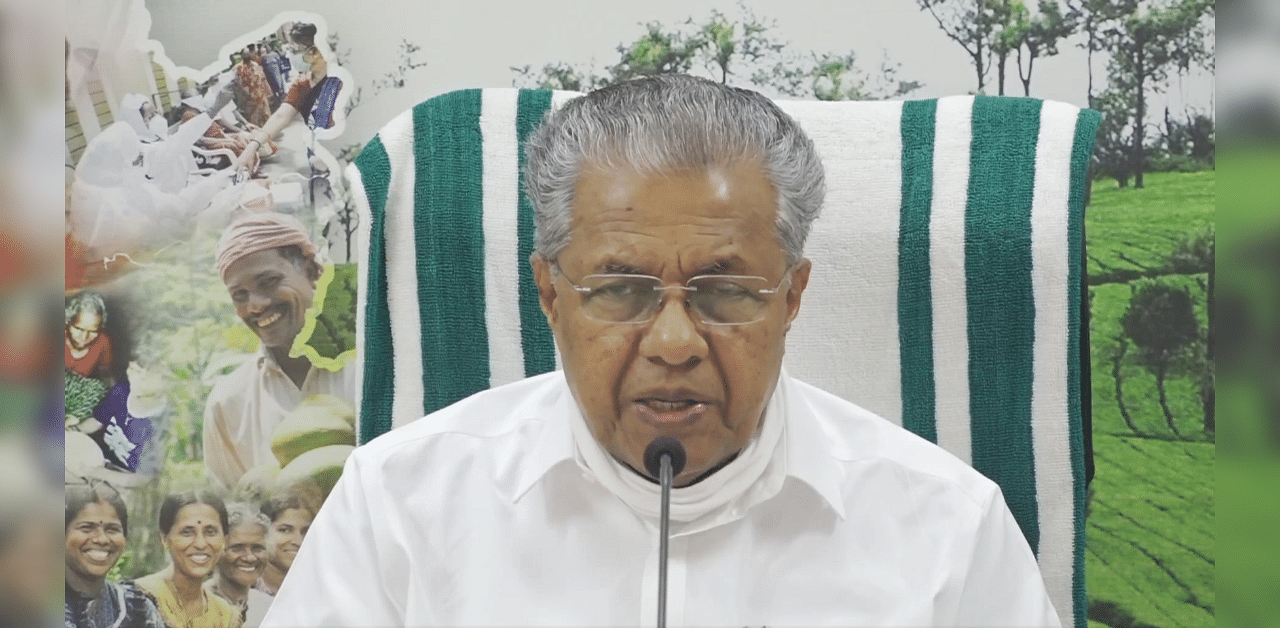 Kerala Chief Minister Pinarayi Vijayan. Credit: Facebook/PinarayiVijayan