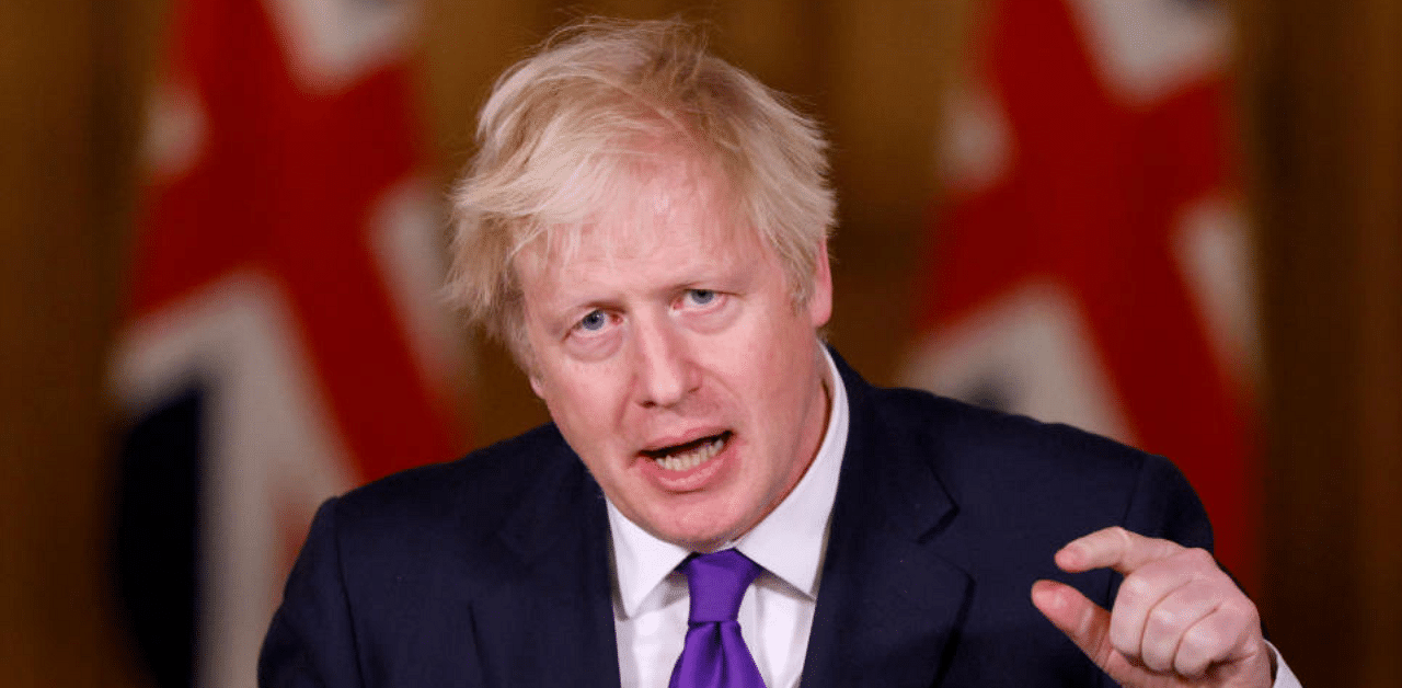 Prime Minister Boris Johnson. Credit: Reuters File Photo