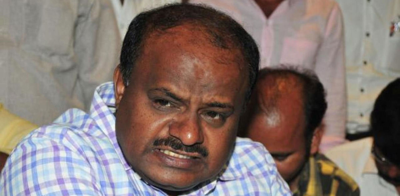 H D Kumaraswamy. Credit: DH Photo