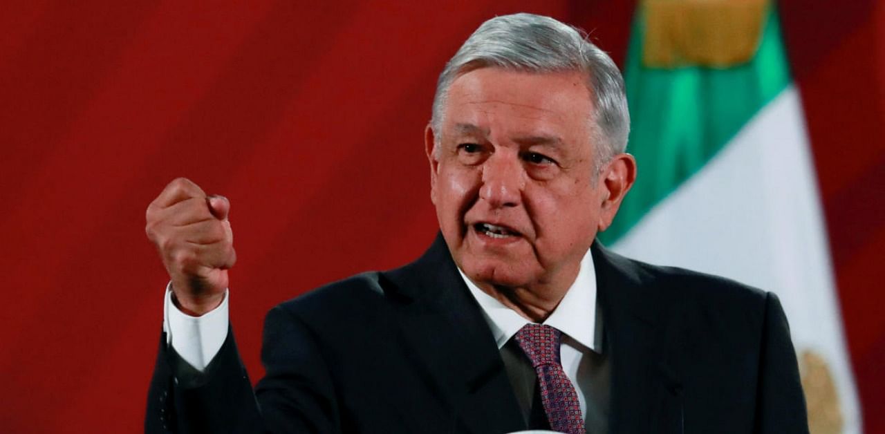 Mexican President Andres Manuel Lopes Obrador. Credit: Reuters file photo.