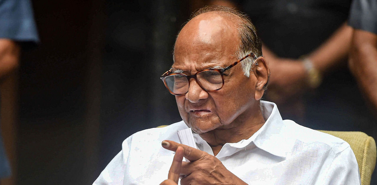 Former Union Agriculture Minister Sharad Pawar. Credit: PTI Photo