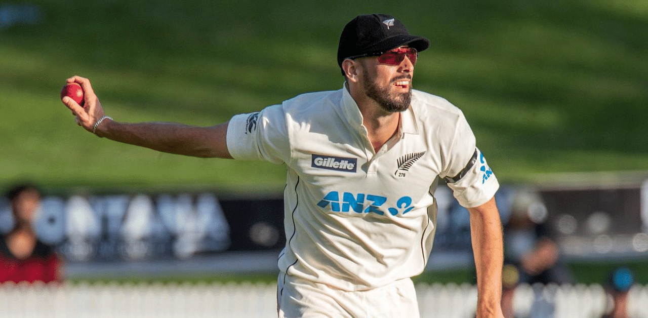 New Zealand all-rounder Daryl Mitchell. Credit: AFP Photo