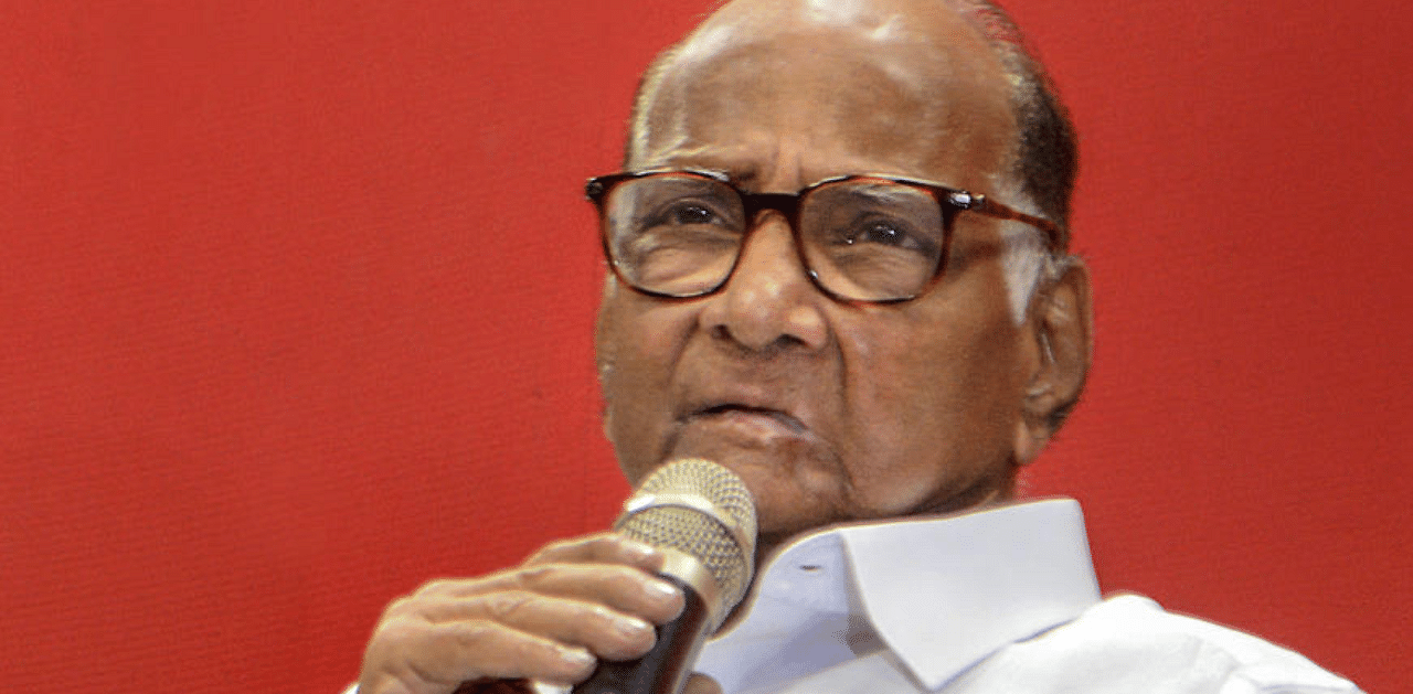 NCP supremo Sharad Pawar. Credit: PTI Photo