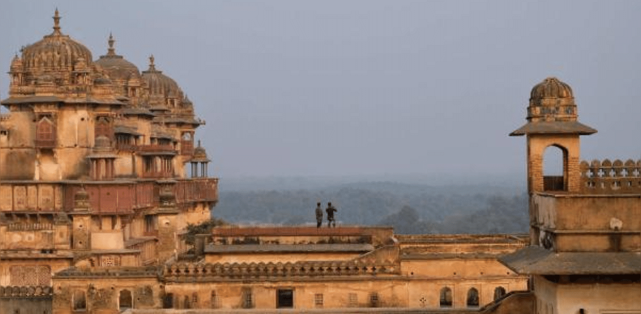 Orchha Fort. Credit: AFP