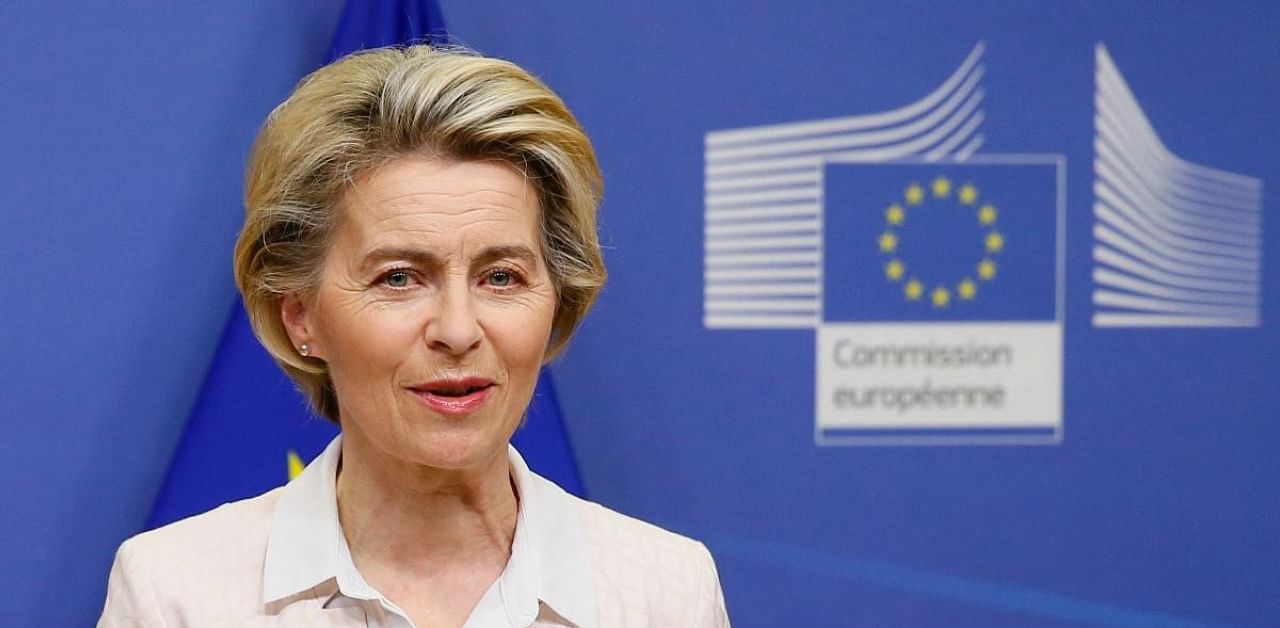 EU chief Ursula von der Leyen. Credit: AFP Photo