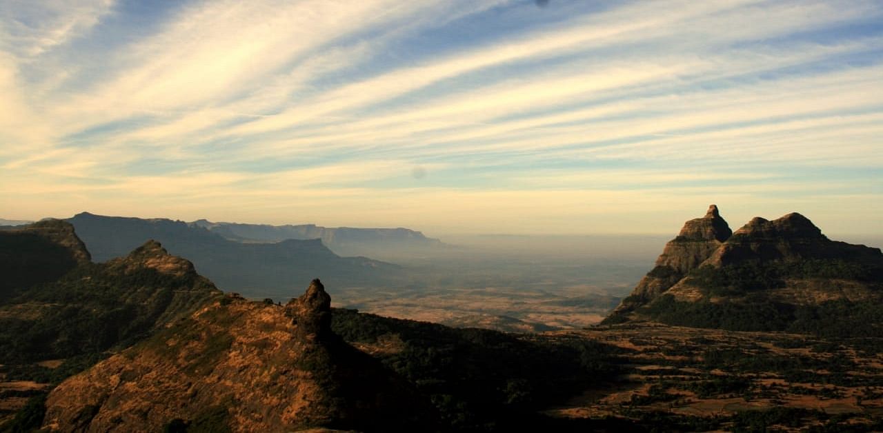 The western state of Maharashtra is blessed with a huge mountain range that runs parallel to the coastline – geographically part of the Sahyadris or the Western Ghats. Credit: Akhil Maharashtra Giryarohan Mahasangh