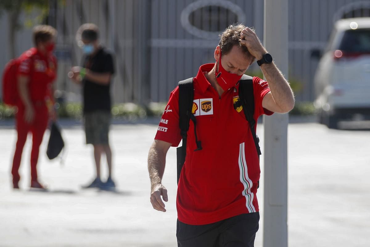 Ferrari's German driver Sebastian Vettel. Credit: AFP