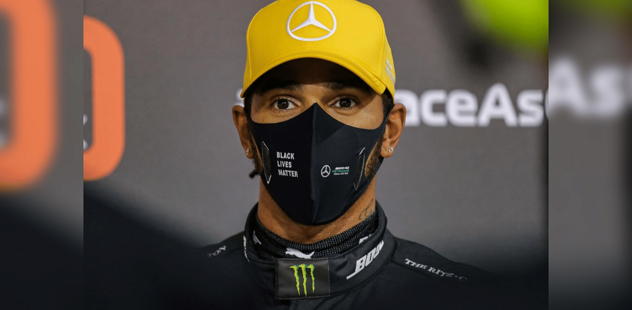 Mercedes' British driver Lewis Hamilton. Credit: AFP Photo