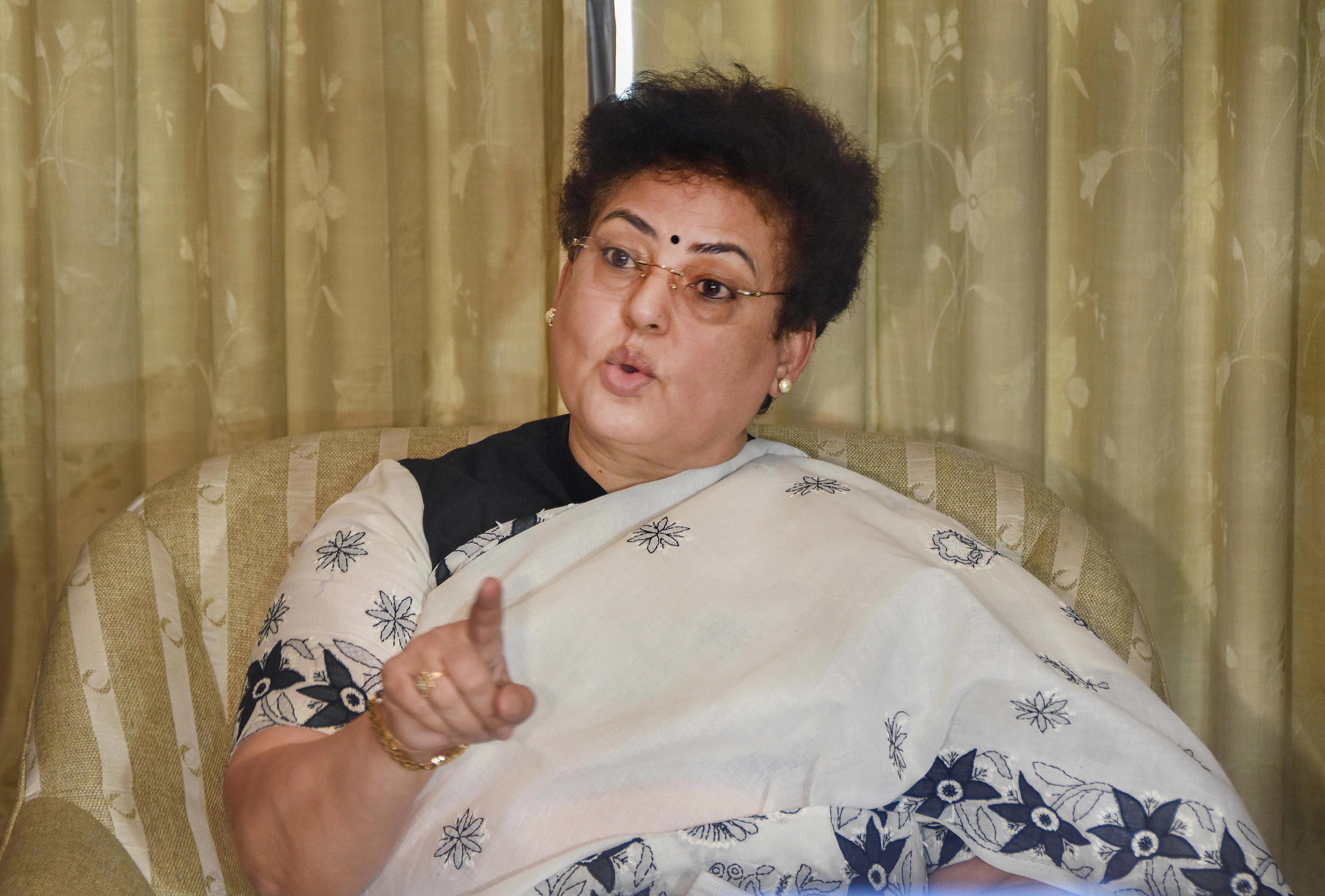 National Commission for Women (NCW) Chairperson Rekha Sharma. Credit: PTI Photo