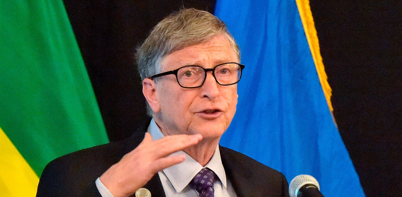 Microsoft founder and philanthropist Bill Gates. Credit: AFP Photo