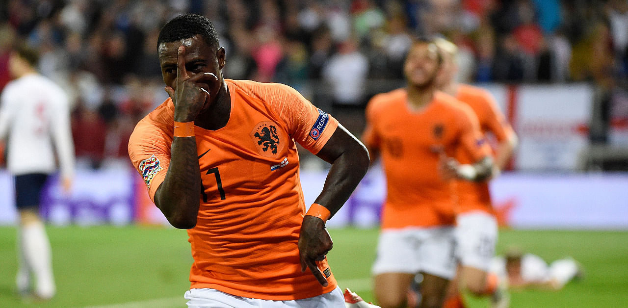 Netherlands' forward Quincy Promes. Credit: AFP Photo