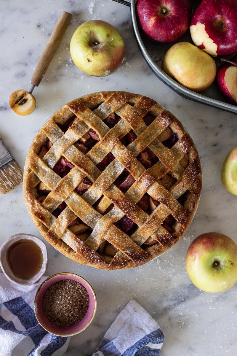 Apple Rasberry Pie