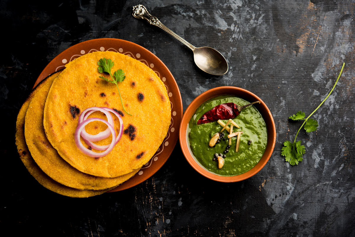 Makki ki roti & sarson ka saag