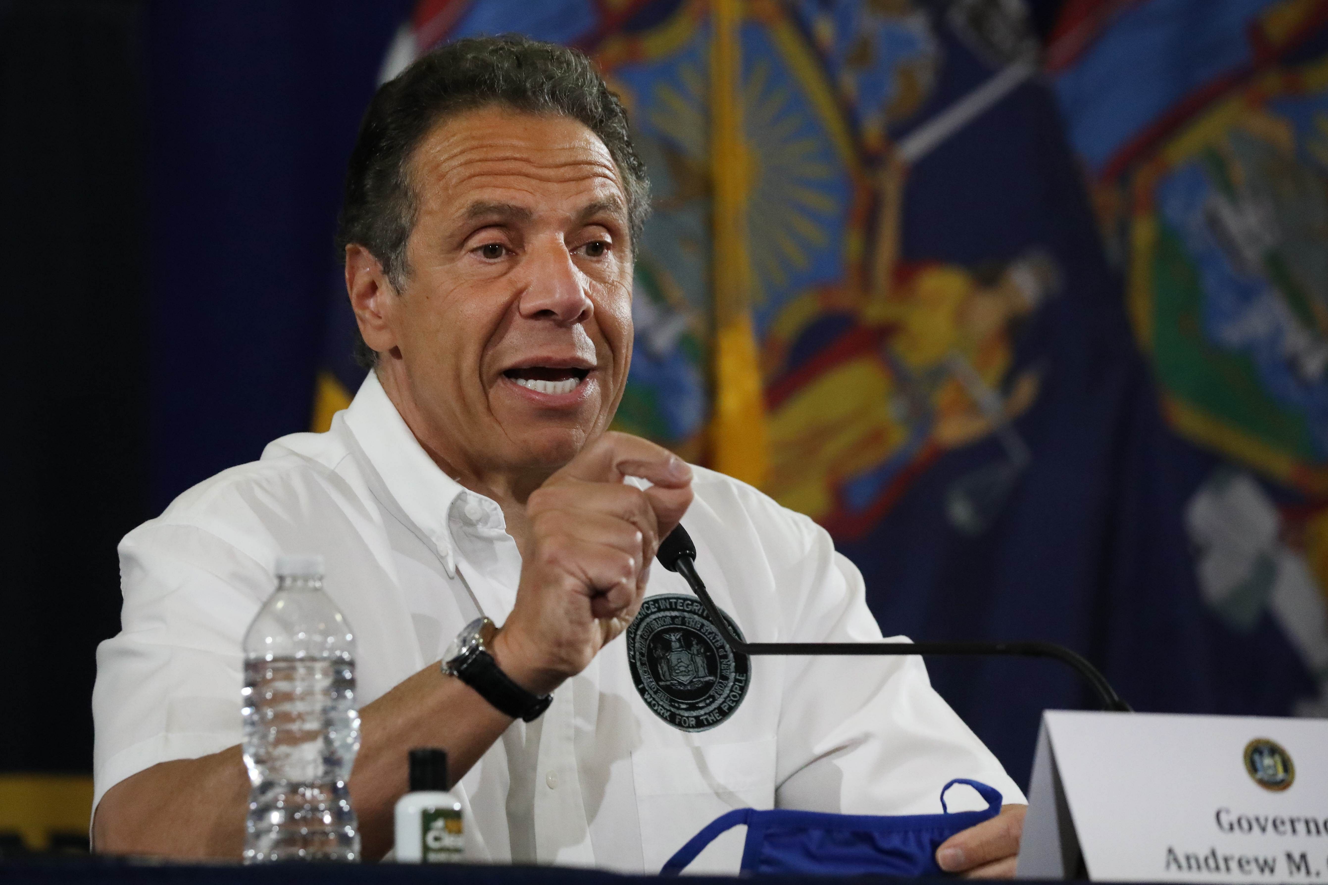 New York Governor Andrew Cuomo. Credit: AFP File Photo