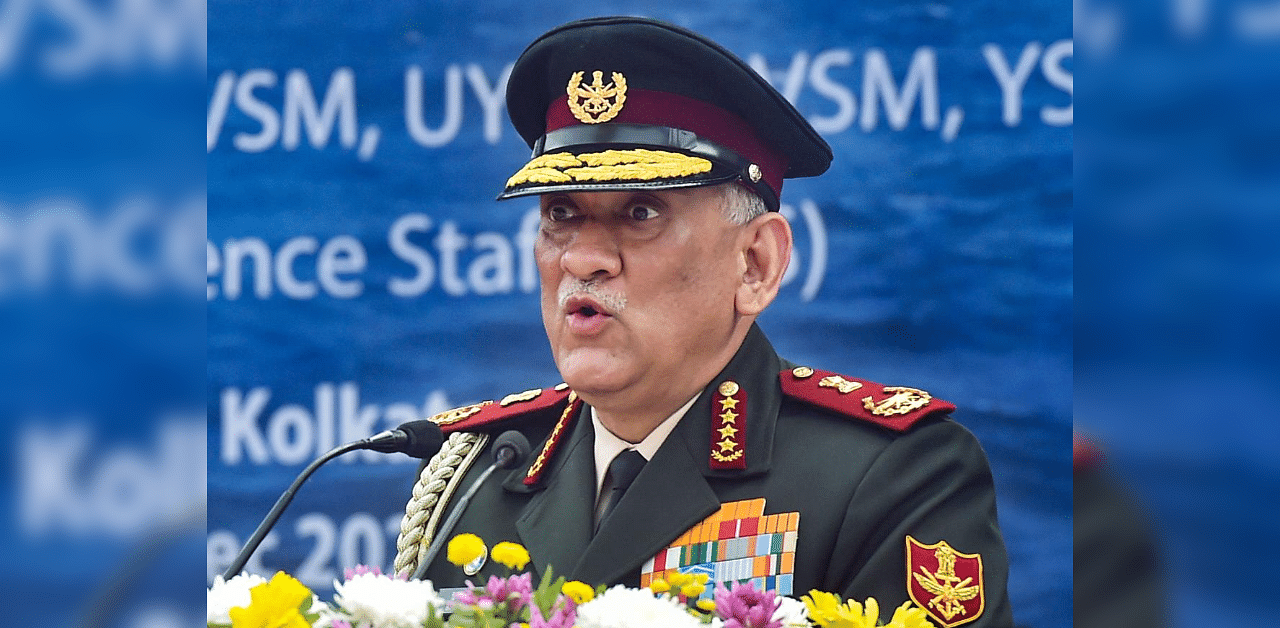 Chief of Defence Staff General Bipin Rawat. Credit: PTI Photo