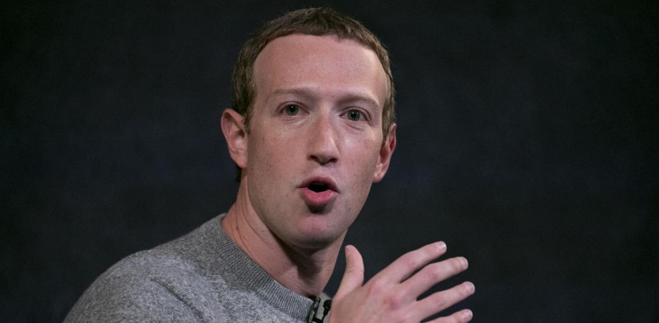 Facebook CEO Mark Zuckerberg. Credit: AP/PTI.