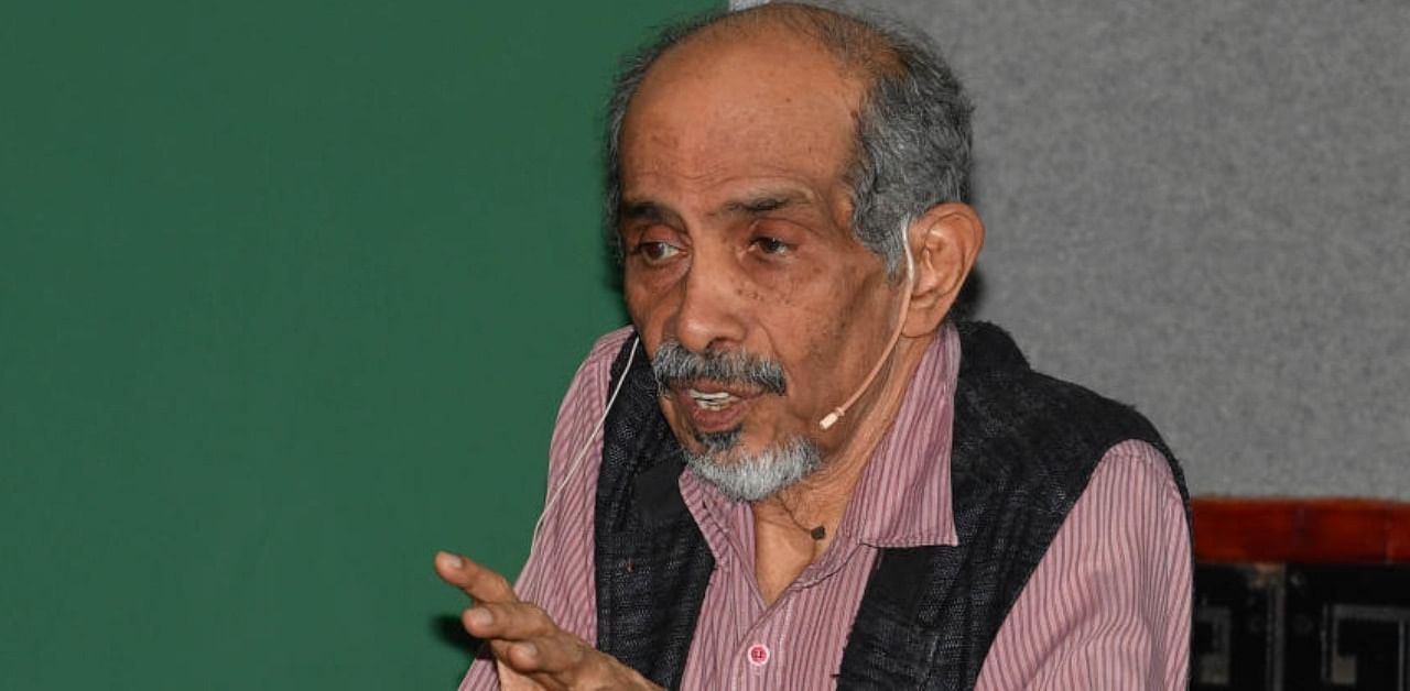 Prof. Roddam Narasimha file photo. Credit: DH Photo