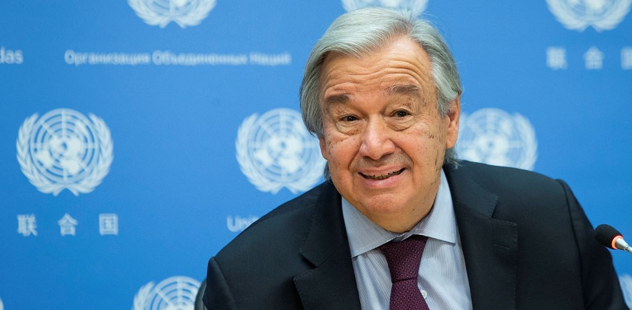 United Nations Secretary-General Antonio Guterres. Credit: Reuters Photo