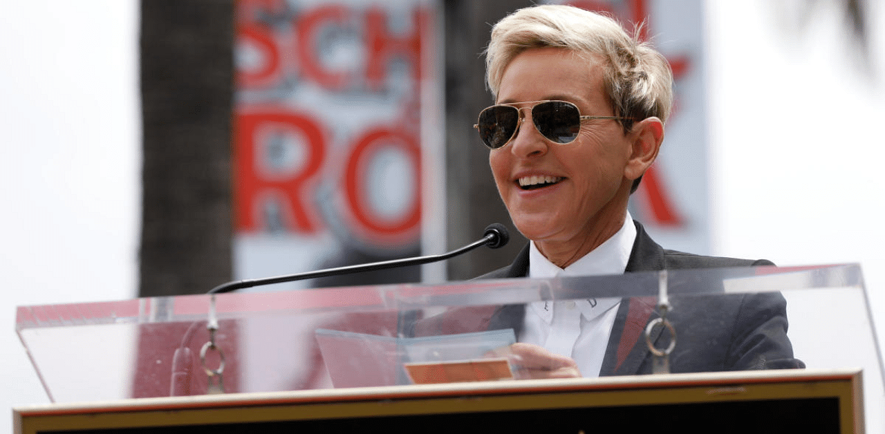 Popular TV host Ellen DeGeneres. Credit: Reuters Photo