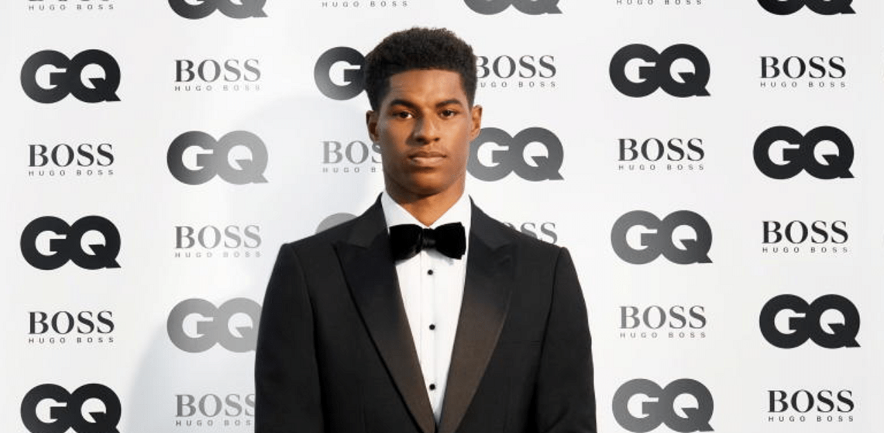 Marcus Rashford was awarded an MBE for services to vulnerable children during the Covid-19 pandemic as well as an honorary doctorate from the University of Manchester. Credit: Reuters
