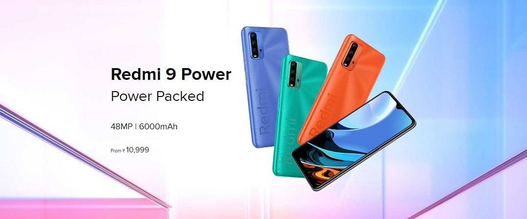 Xiaomi Redmi 9 Power launched in India. Credit: Xiaomi