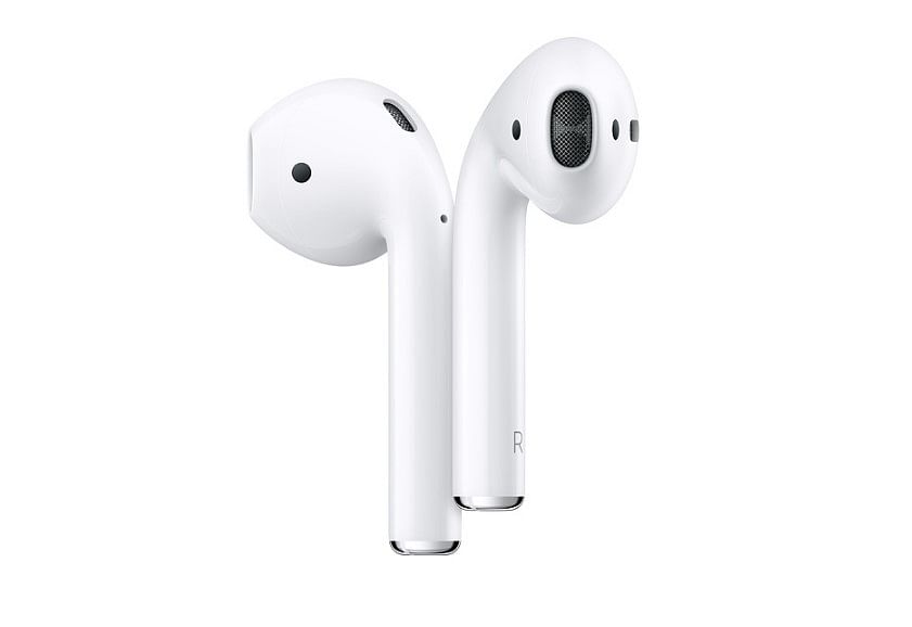 Standard AirPods wireless earphones. Credit: Apple