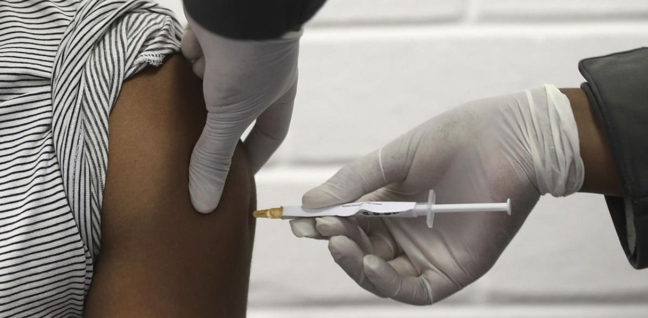 The vaccine demonstrated 100 per cent efficacy against severe coronavirus cases, it added. Credit: AP Photo