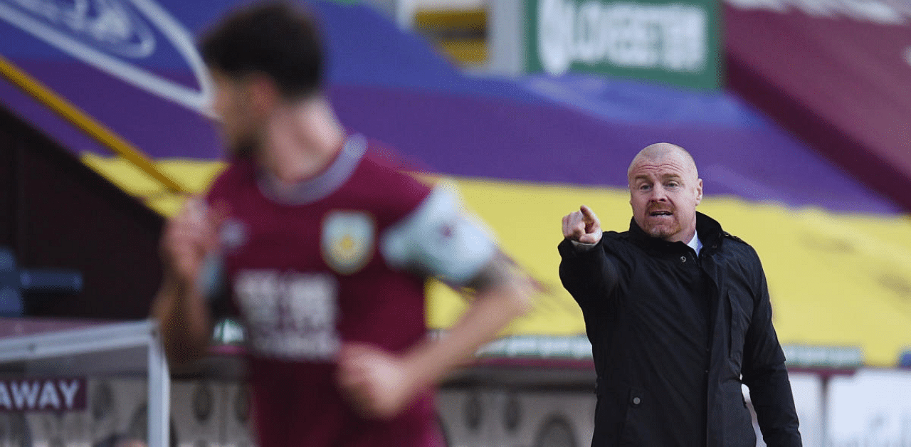 Burnley manager Sean Dyche. Credit: Reuters Photo