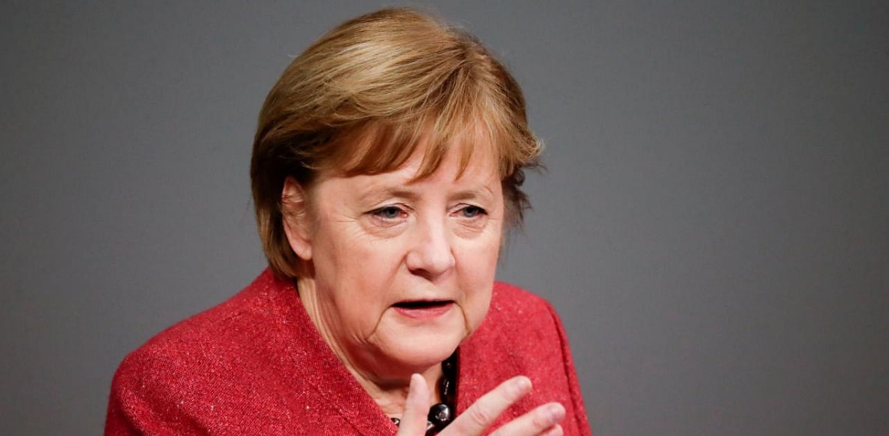 Angela Merkel. Credit: Reuters file photo.