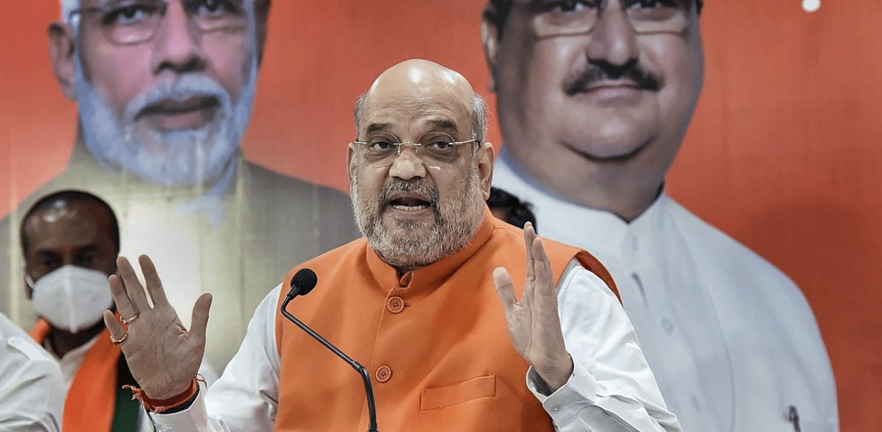 Shah said that the path shown by Swami Vivekananda would not only lead India but the entire world on the road to prosperity. Credit: PTI File Photo
