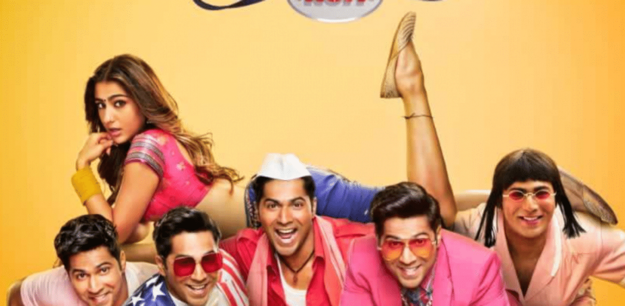 The poster of 'Coolie No 1'. Credit: Twitter/@Varun_dvn