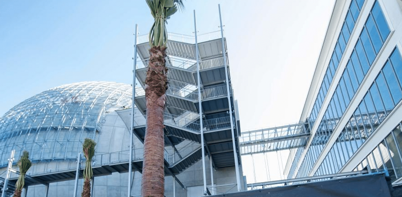 In this file photo a general view of the Academy Museum during the Academy Museum of Motion Pictures in Los Angeles. Credit: AFP Photo