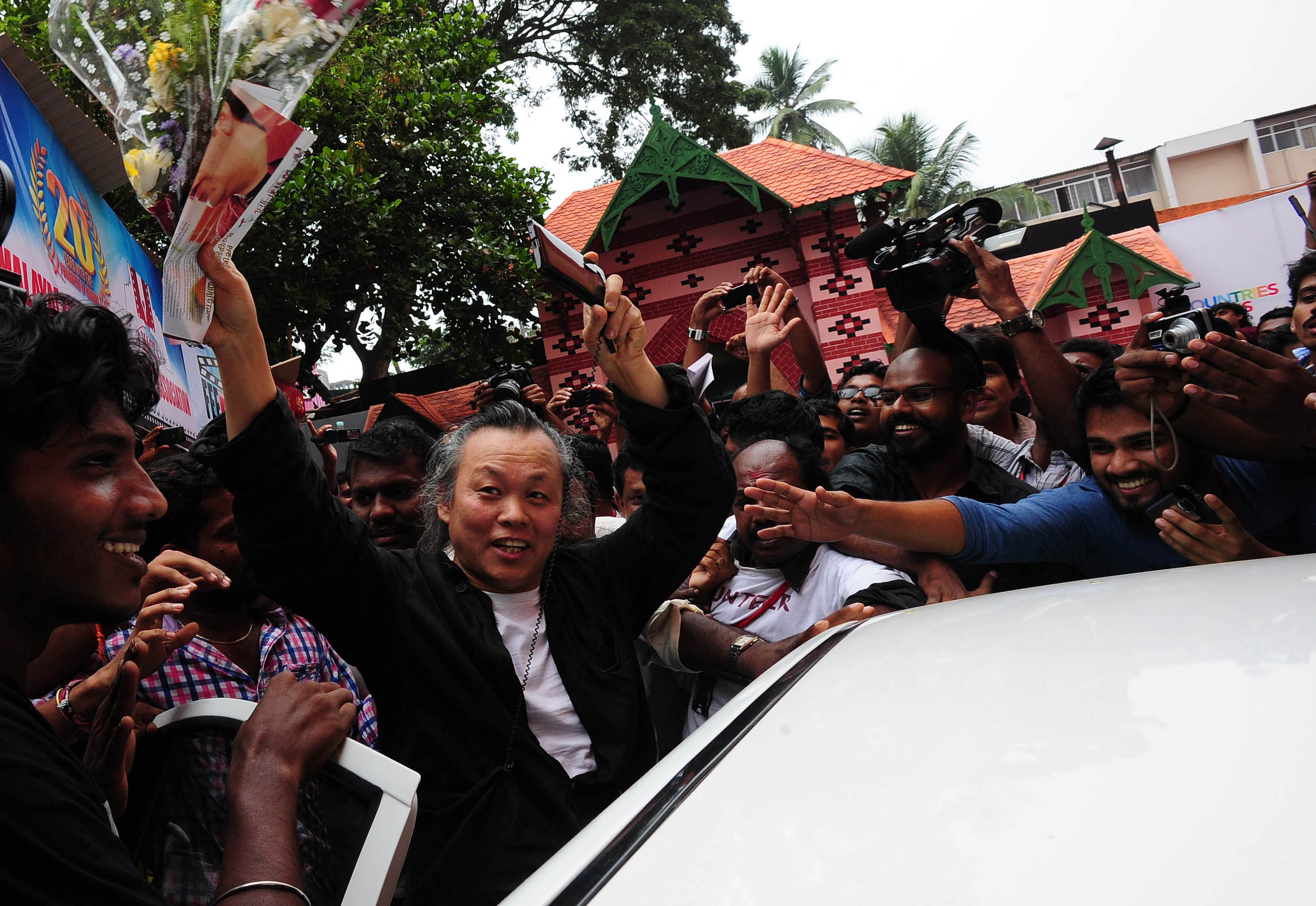 Korean filmmaker Kim Ki-duk at International Film Festival of Kerala in Thiruvananthapuram in December 2013. 