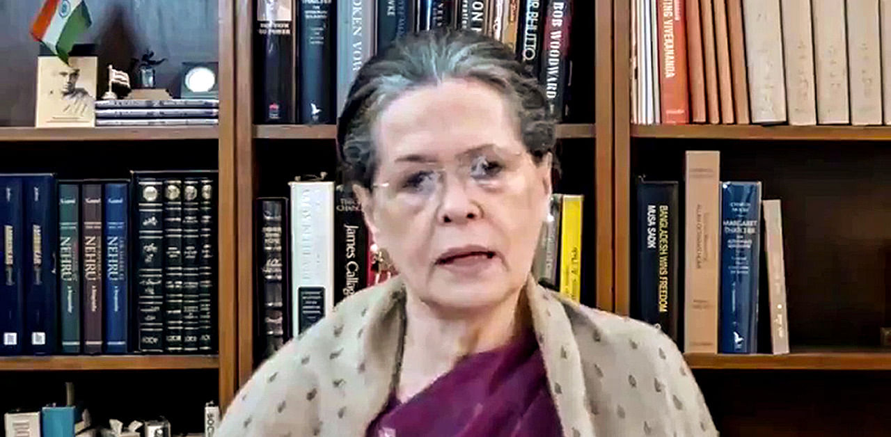 Congress interim chief Sonia Gandhi. Credit: PTI File Photo