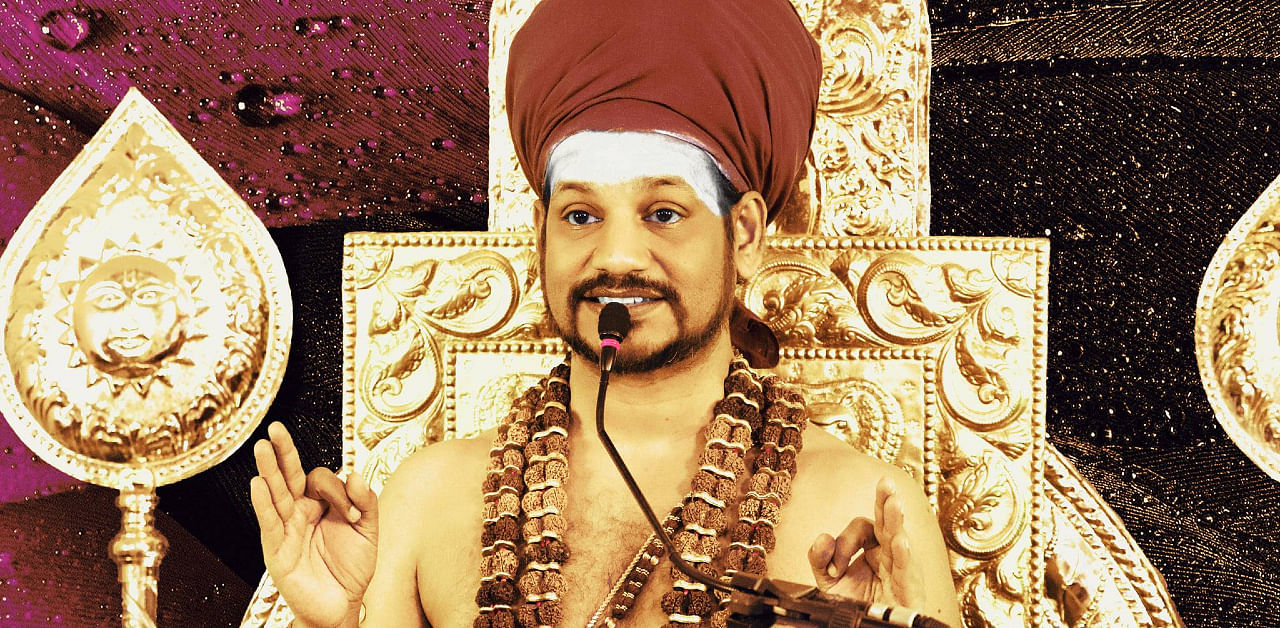 Self-styled godman Swami Nithyananda. Credit: Facebook/@ParamahamsaNithyananda