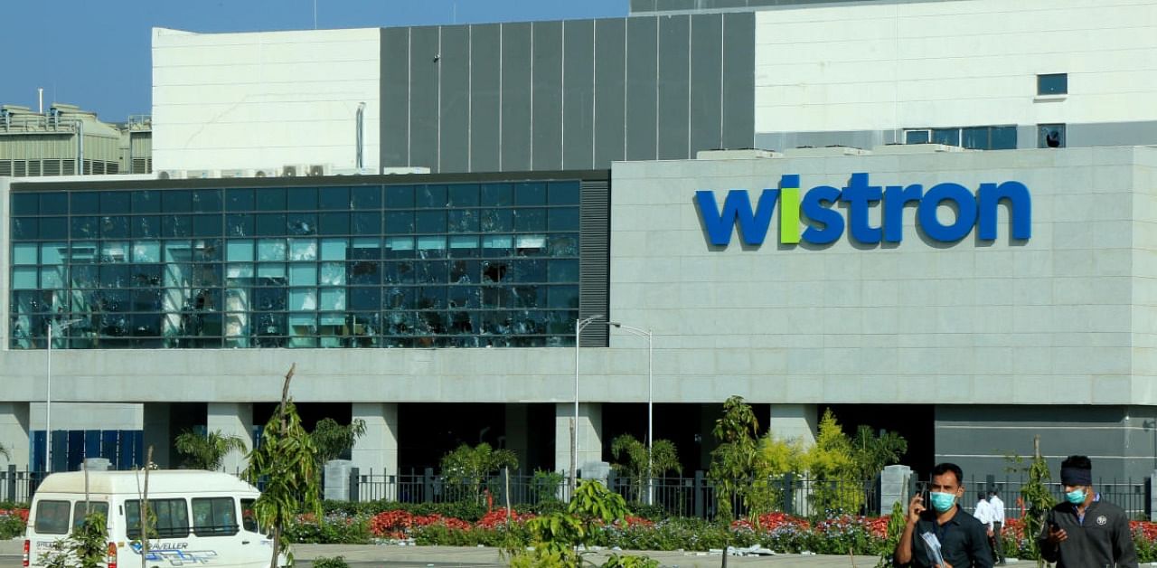 Currently, Wistron is undertaking repair work at its facility and plans to restart the full-fledged production soon after that, the sources added. Credit: Reuters Photo