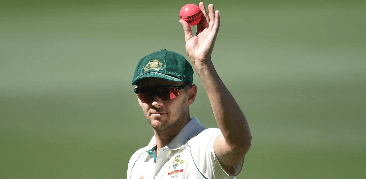 Working in tandem with Pat Cummins, the world's top-ranked bowler, Hazlewood bagged the most economical five-wicket haul by an Australian bowler in 73 years as India were bundled out for 36, their lowest ever innings score. Credit: Reuters