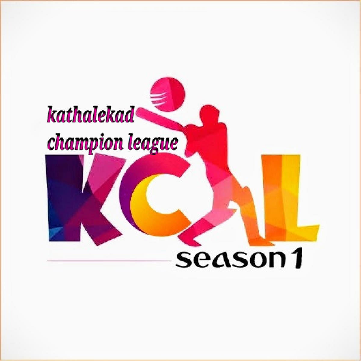 The logo of Kathalekad Champion League.