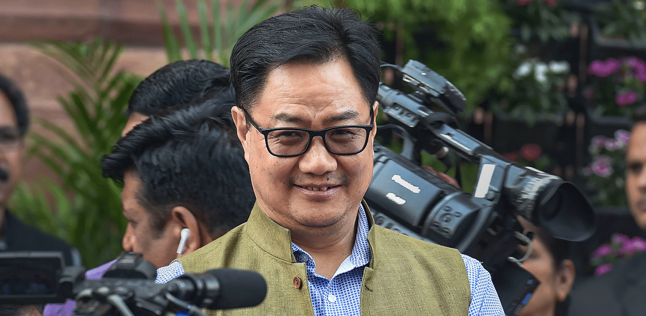 Sports Minister Kiren Rijiju said it is the ministry's priority to preserve India's 'rich heritage of indigenous games'. Credit: PTI